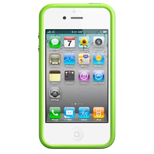 iPhone 4 Bumper（Green）[MC671ZM/A]