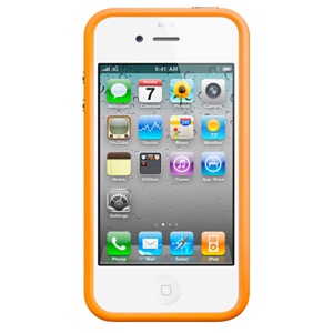 iPhone 4 Bumper（Orange）[MC672ZM/A] - Apple