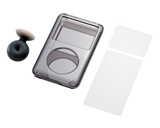iPod classic用ハードケース 液晶保護フィルム付（ブラック）[AVA-C10PCBK]