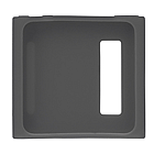 第6世代iPod nano専用シリコンケース 液晶保護フィルム付（ブラック）[BSIP6N01CBK]