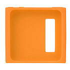 第6世代iPod nano専用シリコンケース 液晶保護フィルム付（オレンジ）[BSIP6N01COR]