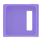 第6世代iPod nano専用シリコンケース 液晶保護フィルム付（パープル）[BSIP6N01CPU]