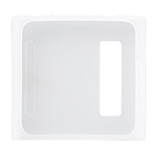 第6世代iPod nano専用シリコンケース 液晶保護フィルム付（ホワイト）[BSIP6N01CWH]