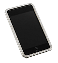 for iPod touch シルバー with スノースワロフスキー[GTY-IP-000008]