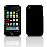 LEATHERSHELL for iPhone 3G S/3G（ブラック）[TUN-PH-000013]