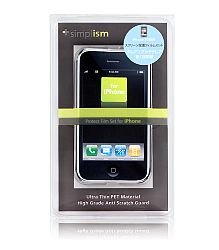 Protect Film Set for iPhone[TR-PFSIP-01] - Simplism