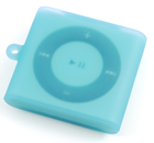 4th iPod shuffle用シルキータッチ・シリコンジャケット（アイスブルー）[RT-S4C1/A]
