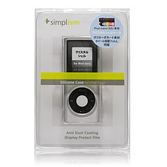 Simplism Crystal Shell for iPod nano（4th）[TR-CSNN4-CL] - Trinity