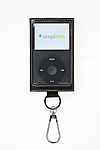 Simplism Carabiner Style for iPod classic（Chocolate Black）[TR-LCCSCLN-CB]