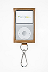 Simplism Carabiner Style for iPod classic（Camel）[TR-LCCSCLN-CM]