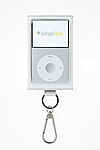 Simplism Carabiner Style for iPod classic（Snow White）[TR-LCCSCLN-SW]