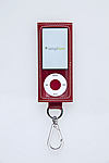 Simplism Carabiner Style for iPod nano (5th)（Deep Red）[TR-LCCSNN5-DR]