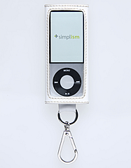 Simplism Carabiner Style for iPod nano (5th)（Snow White）[TR-LCCSNN5-SW] - Trinity