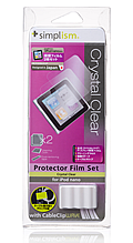 Simplism Protector Film Set for iPod nano (6th) Crystal Clear パッケージイメージ