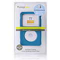 Simplism Silicone Case for iPod classic（Blue）[TR-SCCLN-BL]