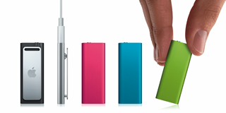 第3世代iPod shuffle（3rd Generation） 2009年9月モデルイメージ